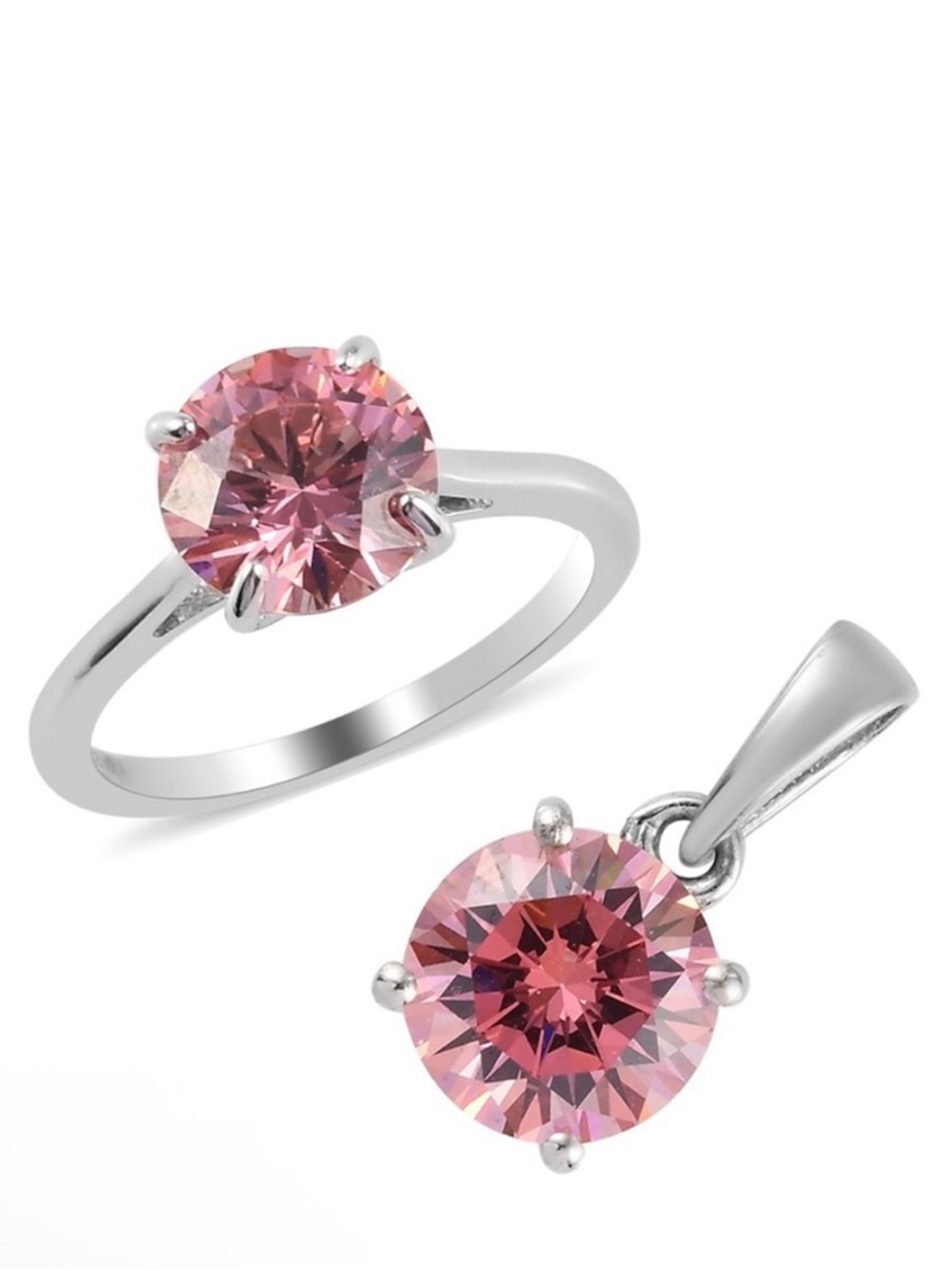 SWAROVSKI Zirconia Ring and Pendant Set